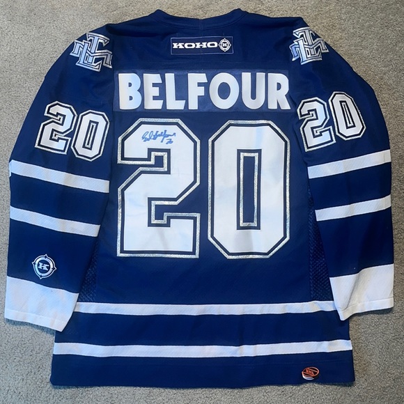 Ed Belfour Signed Toronto Maple Leafs Jersey - Picture 1 of 4